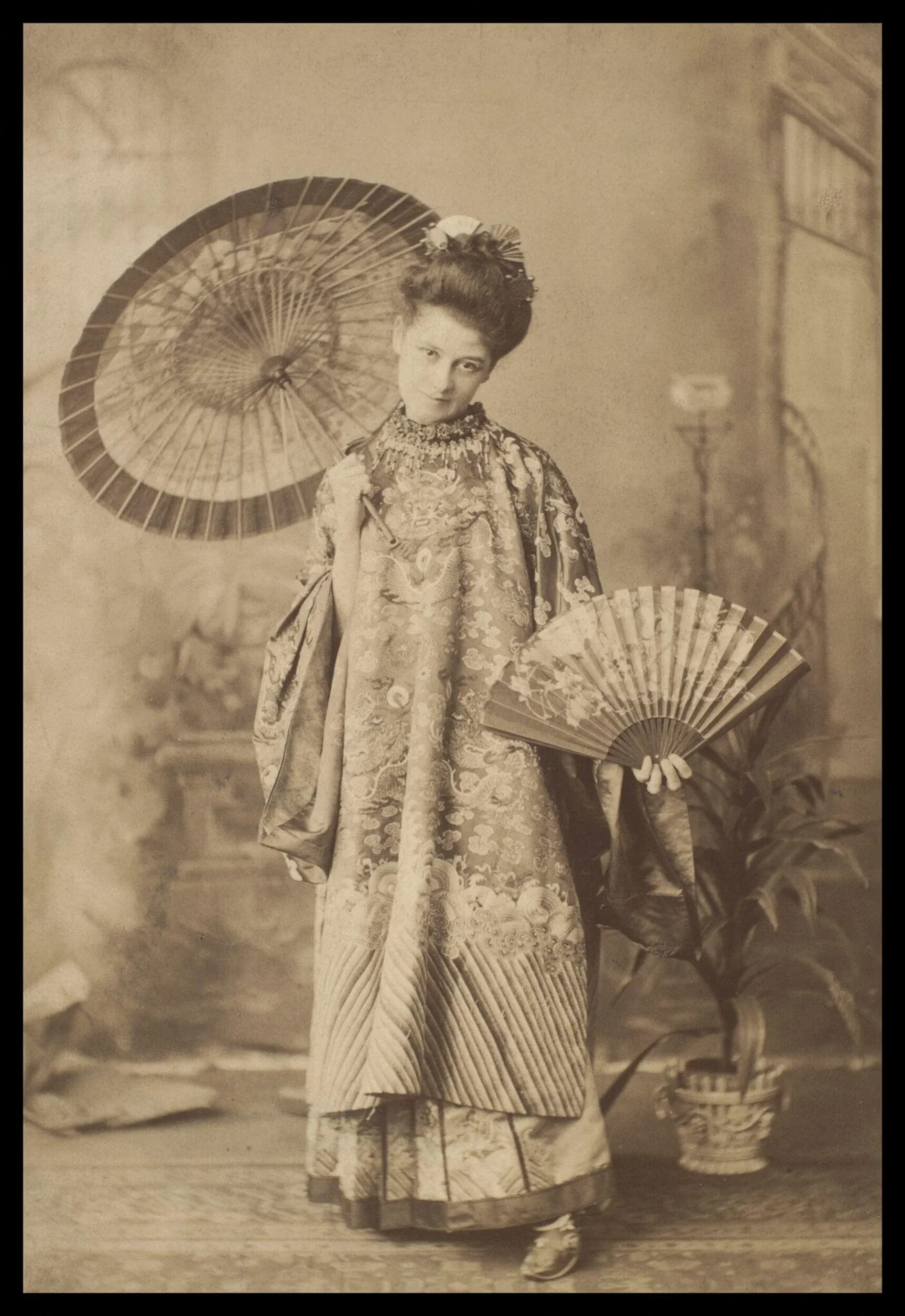 Guy Little Theatrical Photograph, by Lombardi & Co., photographic, 1892