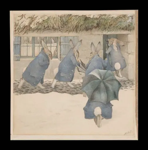 The Rabbits' Christmas Party: The Arrival