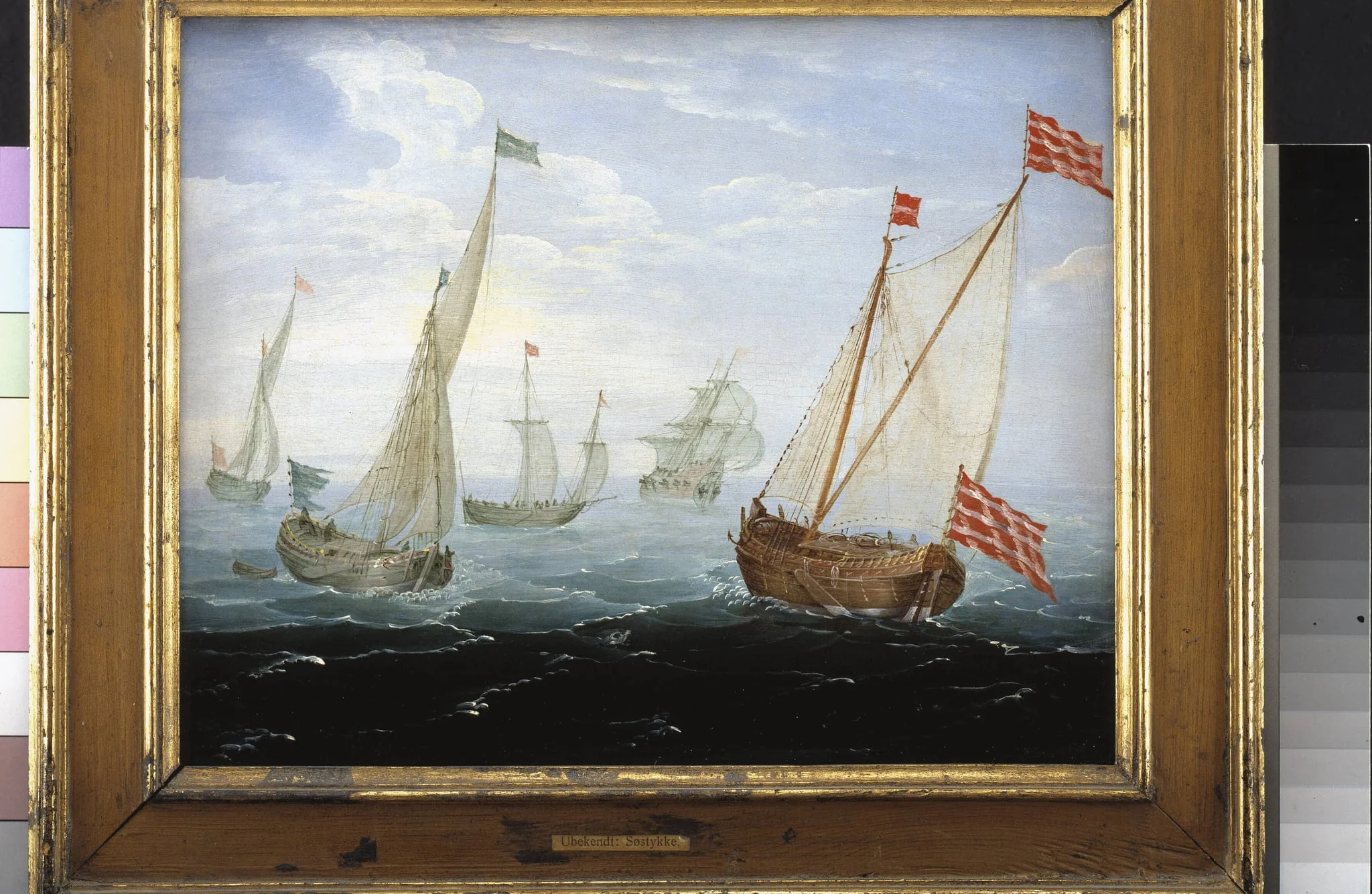 Skibe, by Unknown, 1750