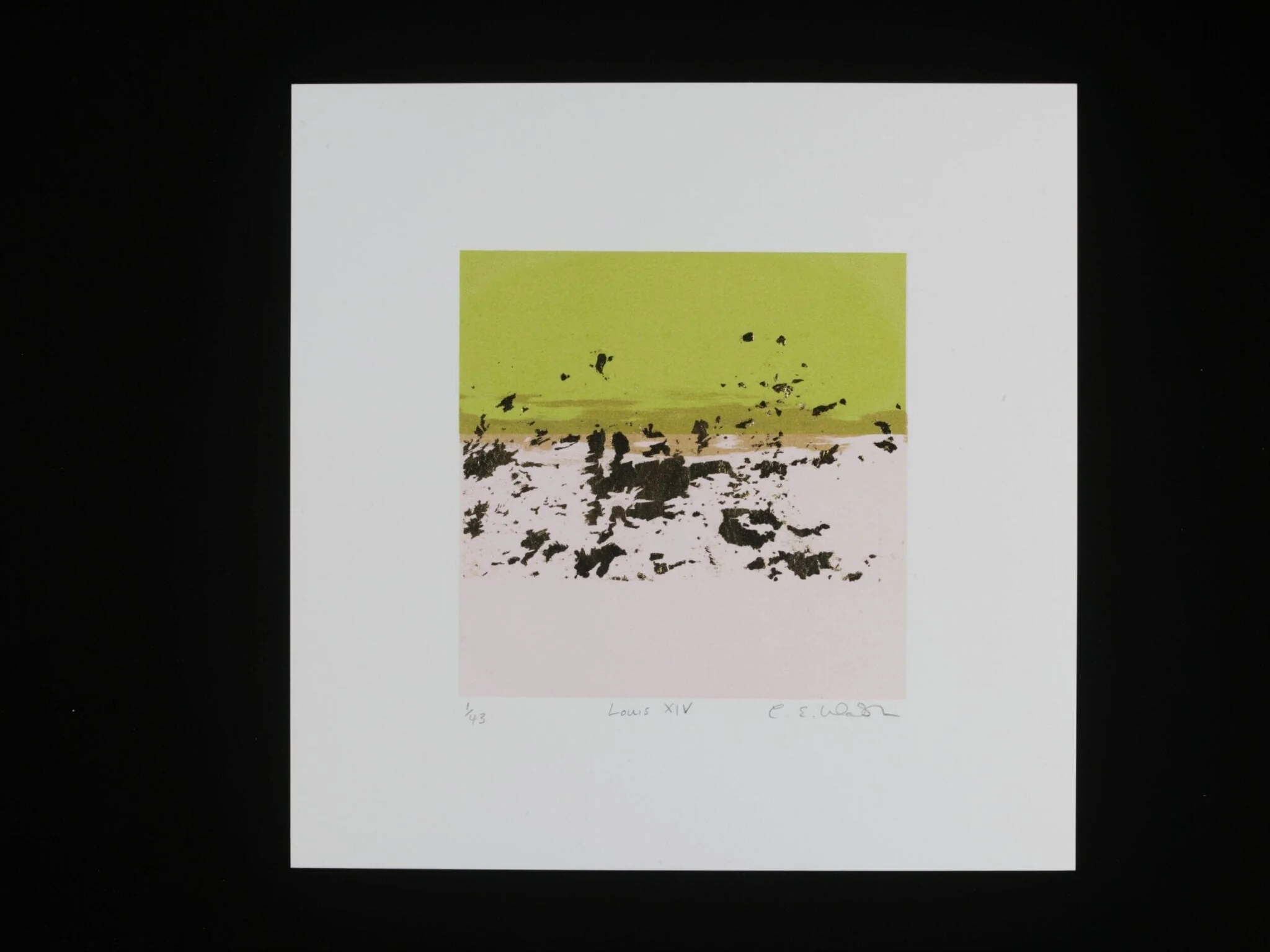 Louis XIV, by East London Printmakers, 2009