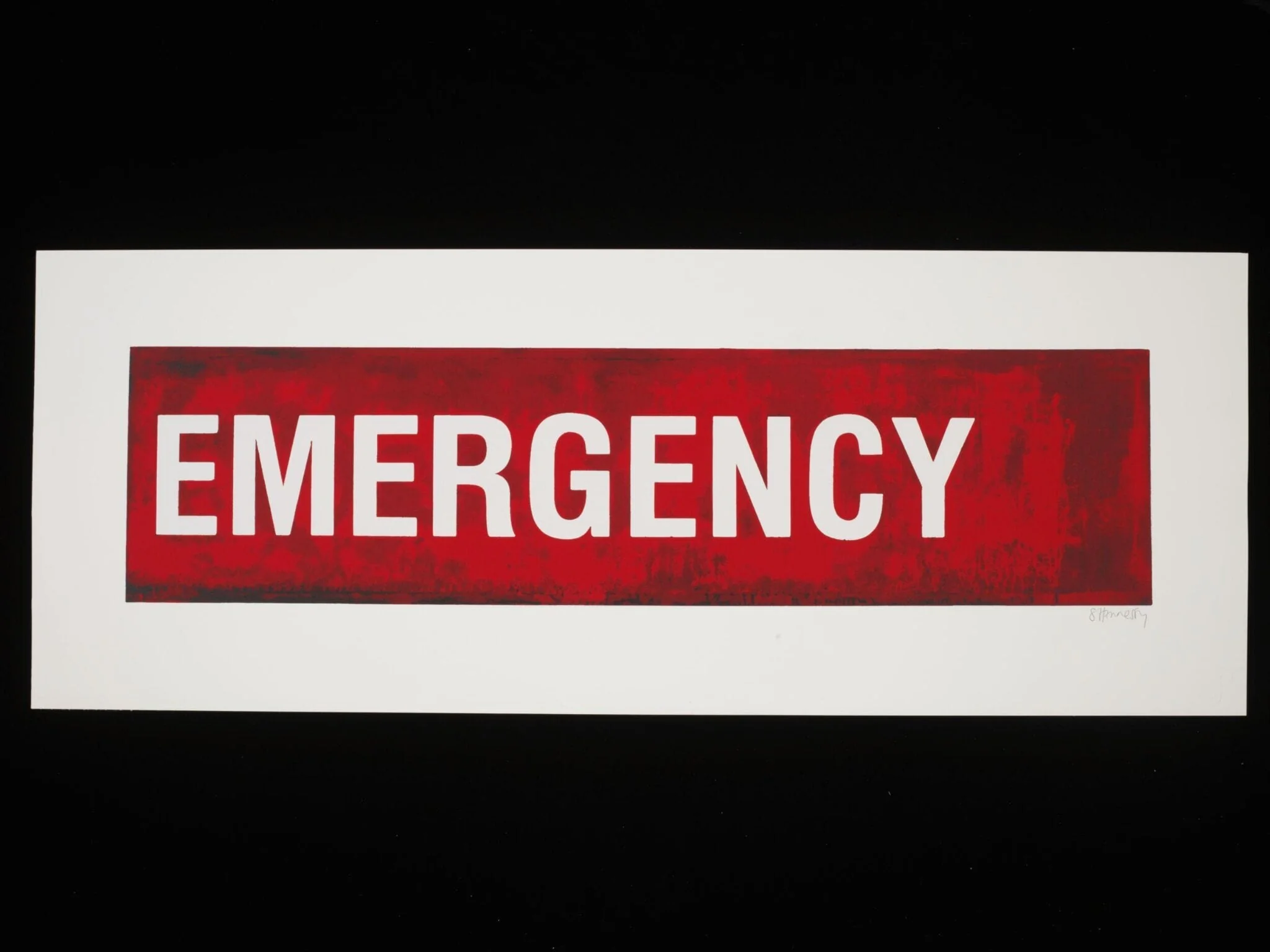 Emergency, by Sadie Hennessy, ink, 2010