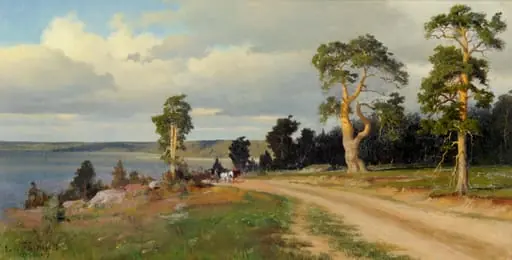 Maisema (hevosvaunut)