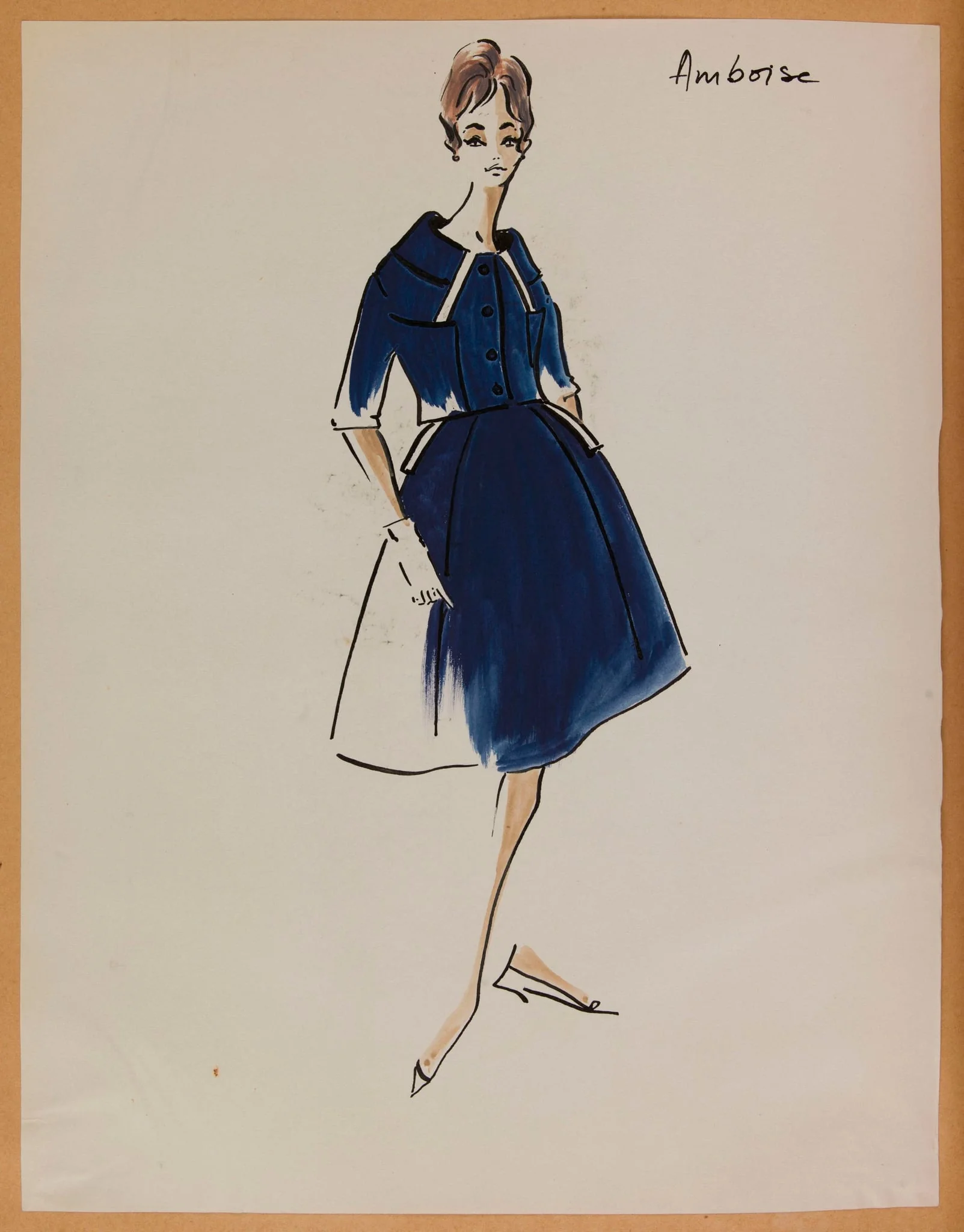 Amboise, by Carven, 1958