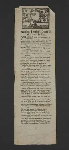 Admiral Bembo's Death in the West Indies