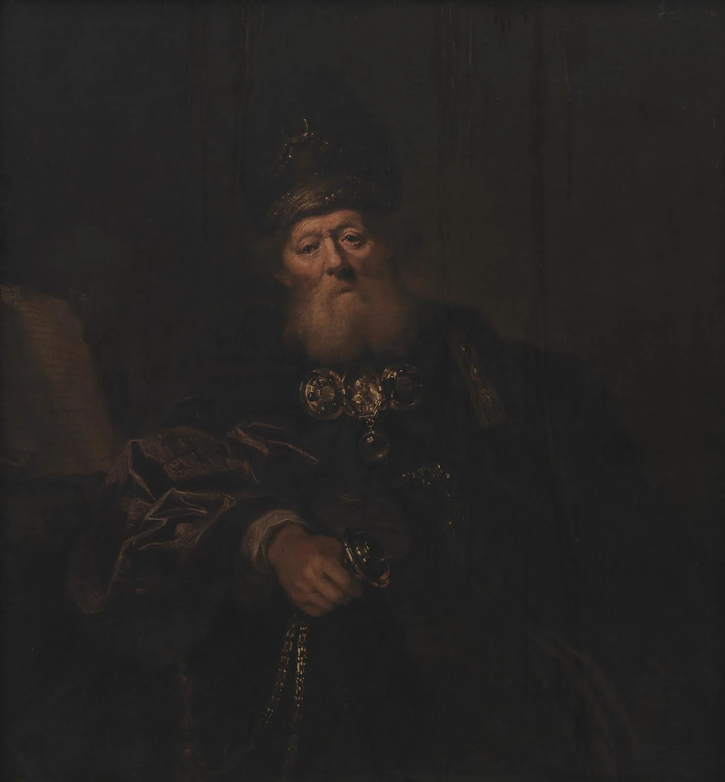 Aron as High Priest, by Unknown, 1650