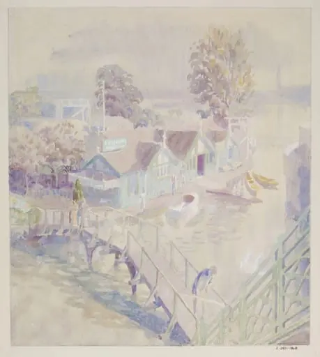 Piper's Island from Caversham Bridge