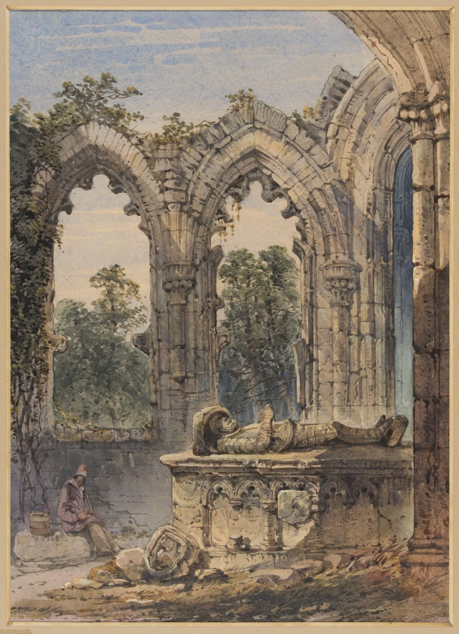 Ruined Chapel Near St Omer, Northern France