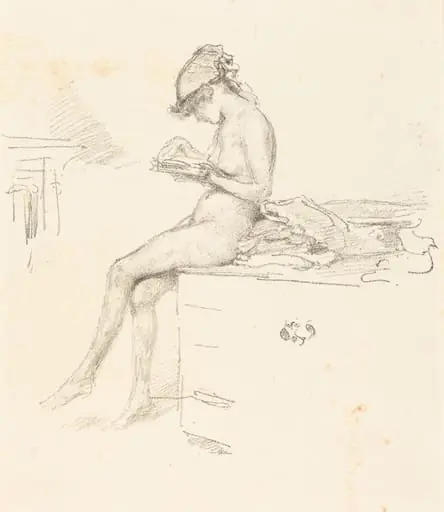 The Little Nude Model, Reading