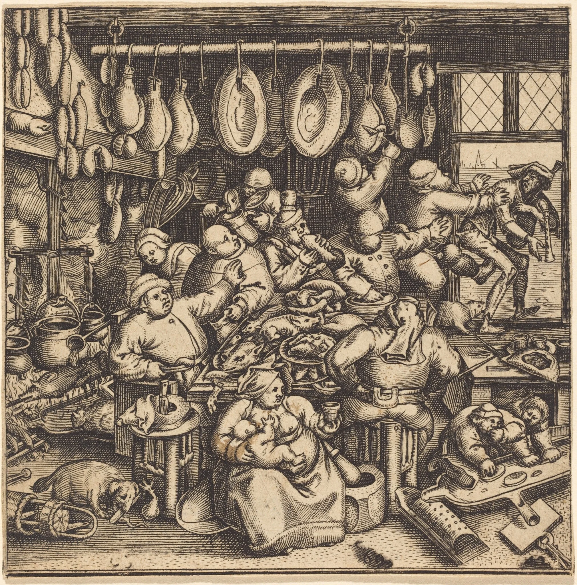 Exempel und Lehr Jetziger Welt Lauf, by Andreas Bretschneider III, ink, 1622