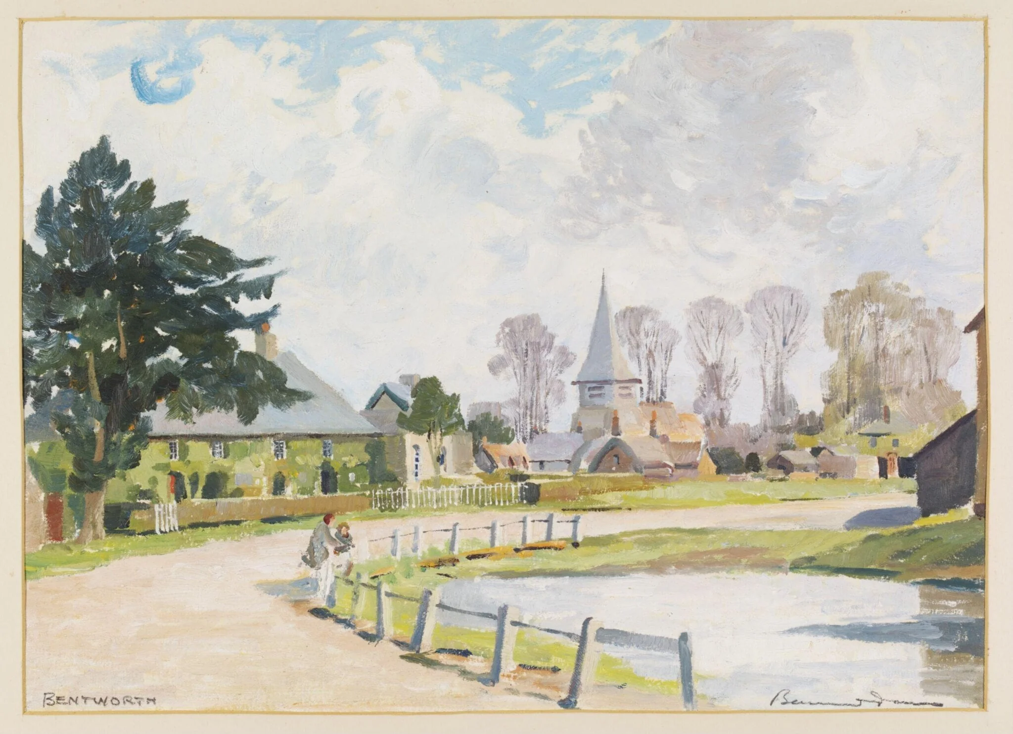 Bentworth, by Adams, paint, 1940
