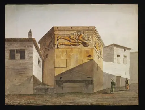 N.West View of the Tower of the Winds [Athens],