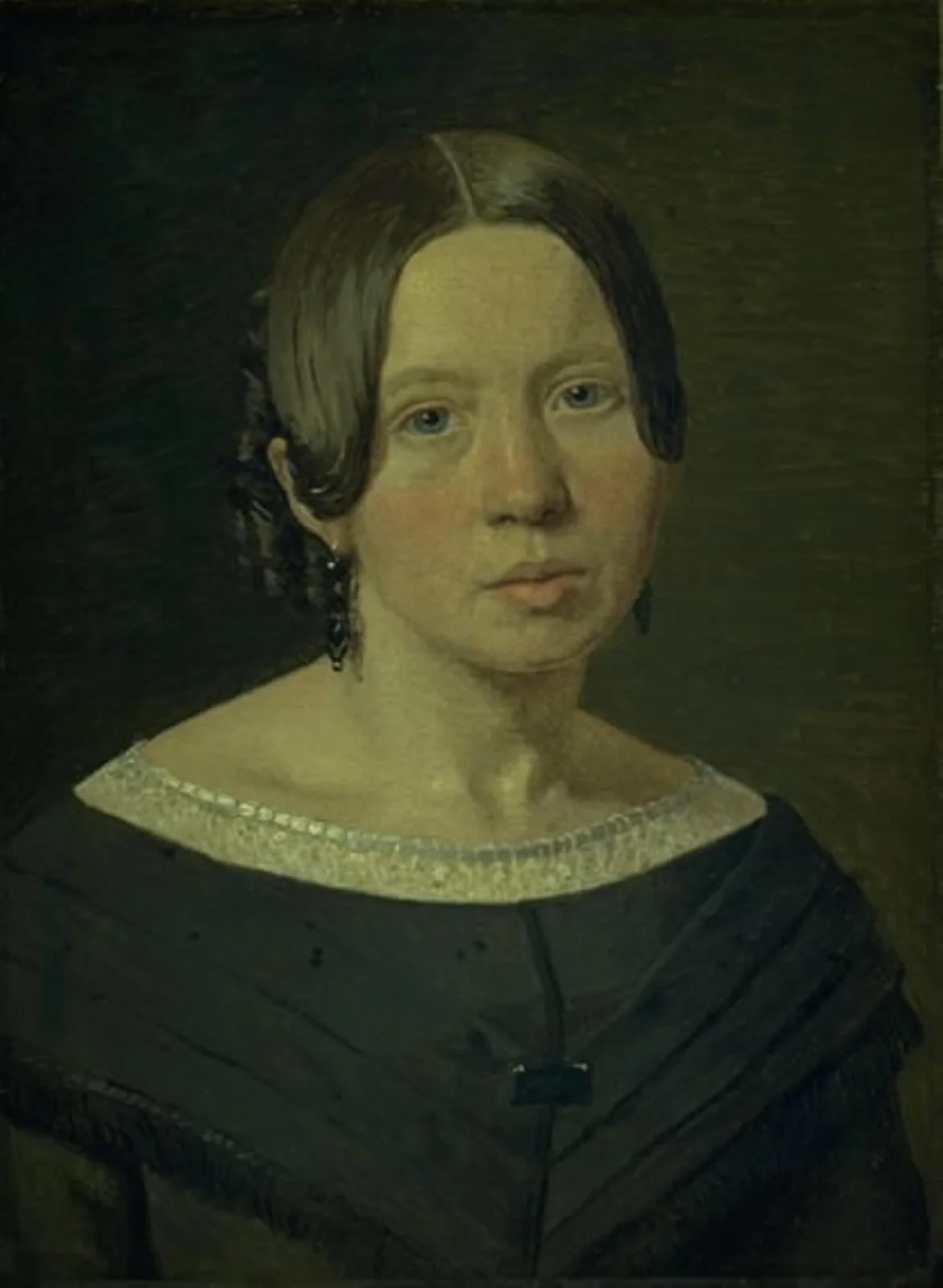 Portrait of the Artist´s Sister-in-Law Johanne Elisabeth Købke, née Sundbye