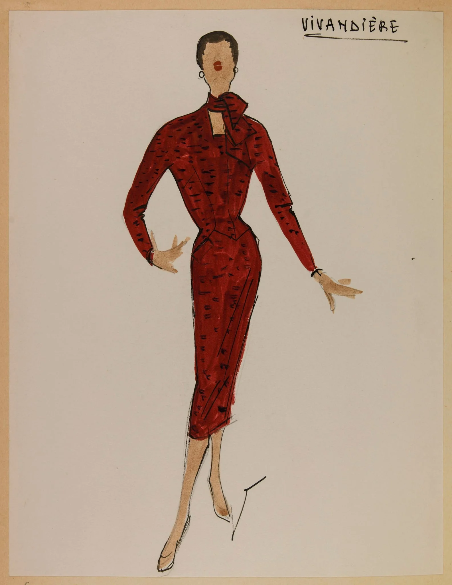 Vivandière, by Marie-Louise Carven, 1953