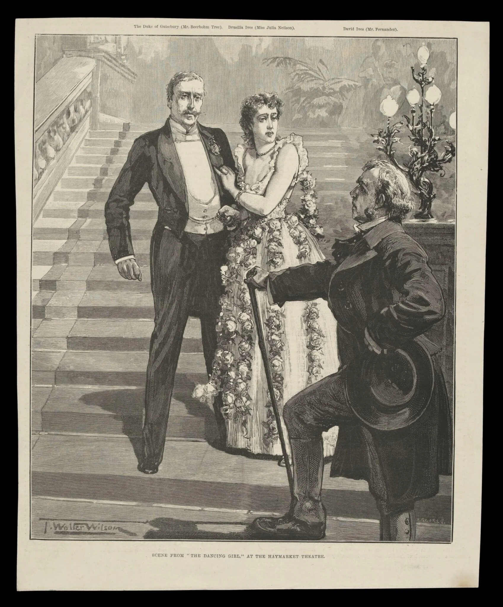 H Beard Print Collection, by T. Walter Wilson, 1891