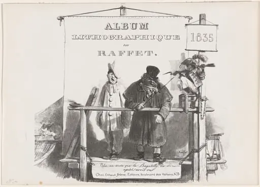 Cover for the Album Lithographique of 1835