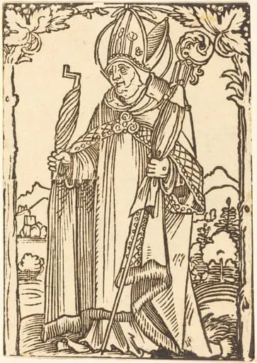 Saint Erasmus as Bishop