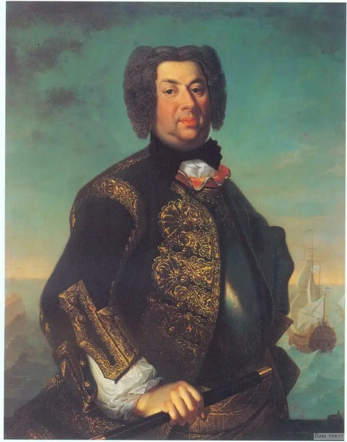 Porträt des Vasily Dmitriev-Mamonov