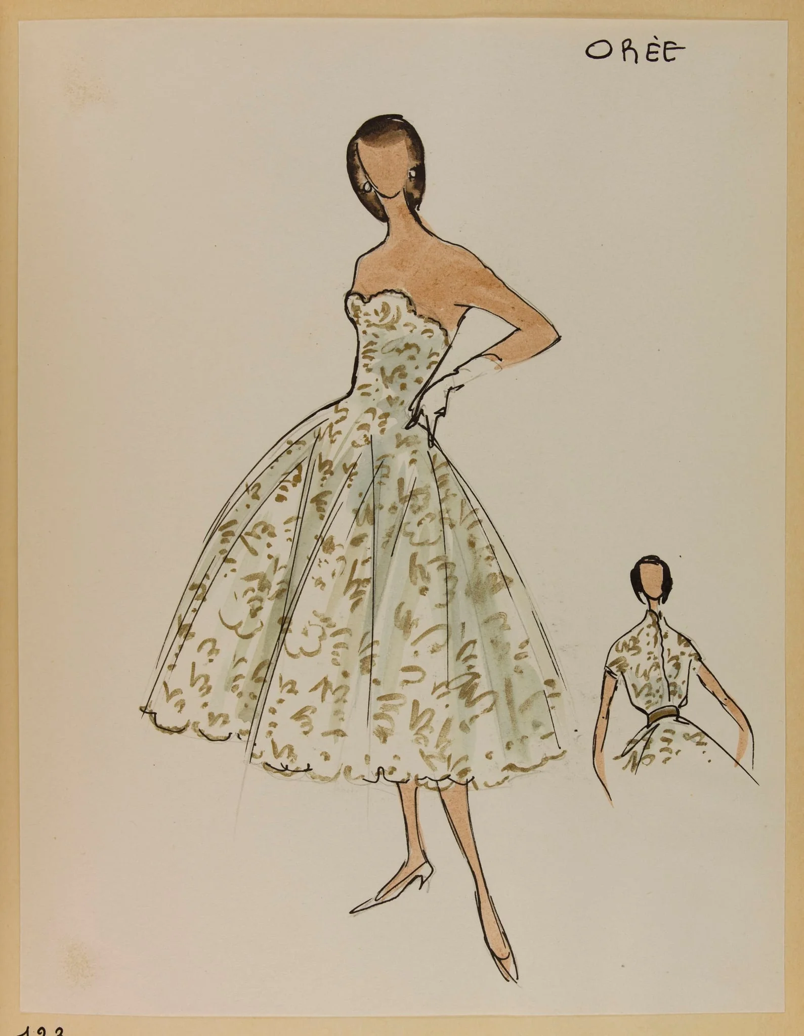 Orée, by Marie-Louise Carven, 1955