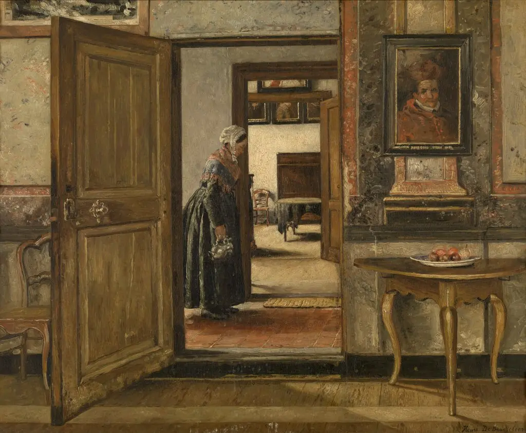 Interior of the Terninck Institution in Antwerp