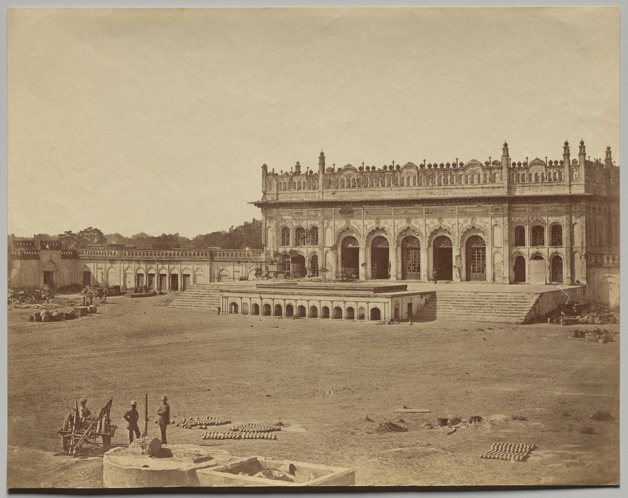 The Small Imambara, by Felice A. Beato, 1858