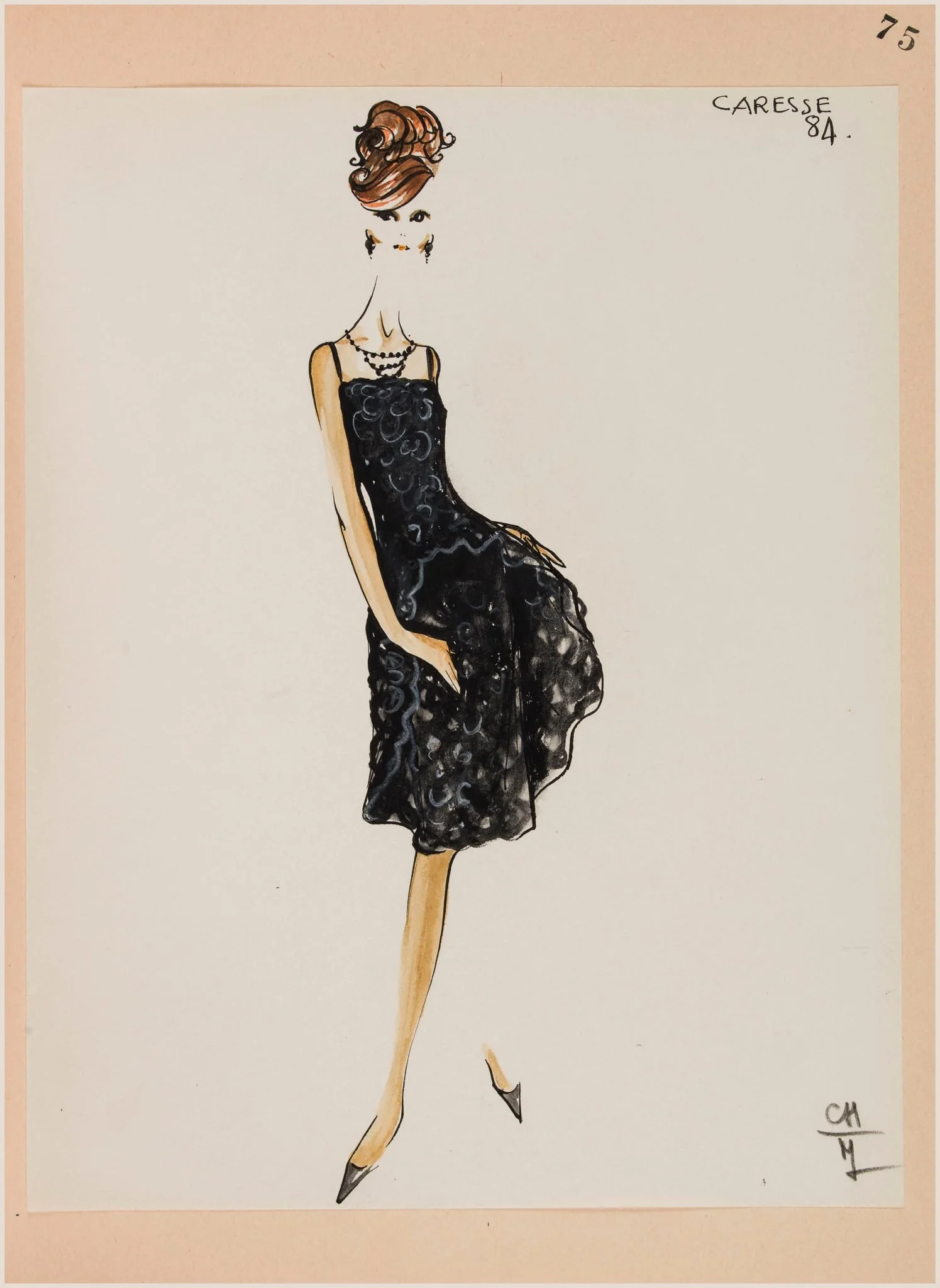 Caresse, by Carven, 1963