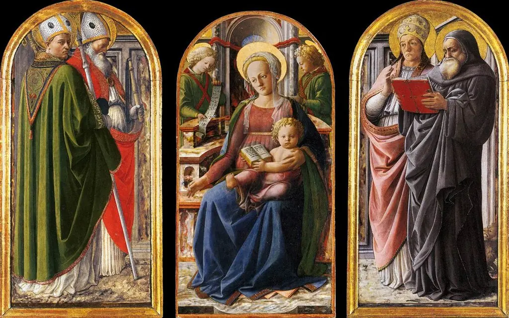 Madonna and Child with Angels and Saints