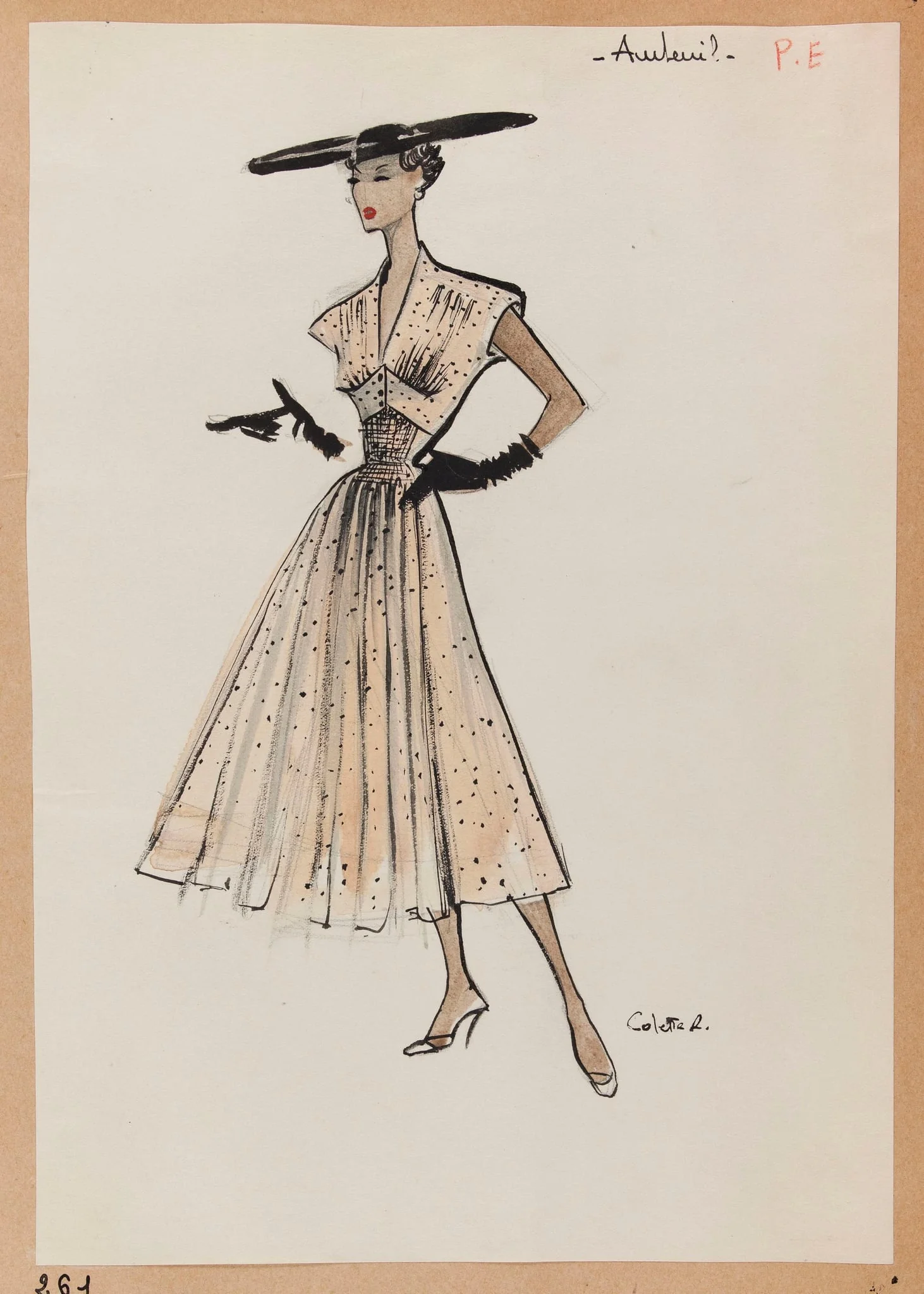 Auteuil, by Marie-Louise Carven, 1951