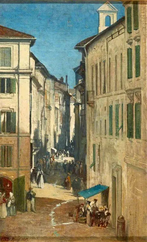 A Street in Rome