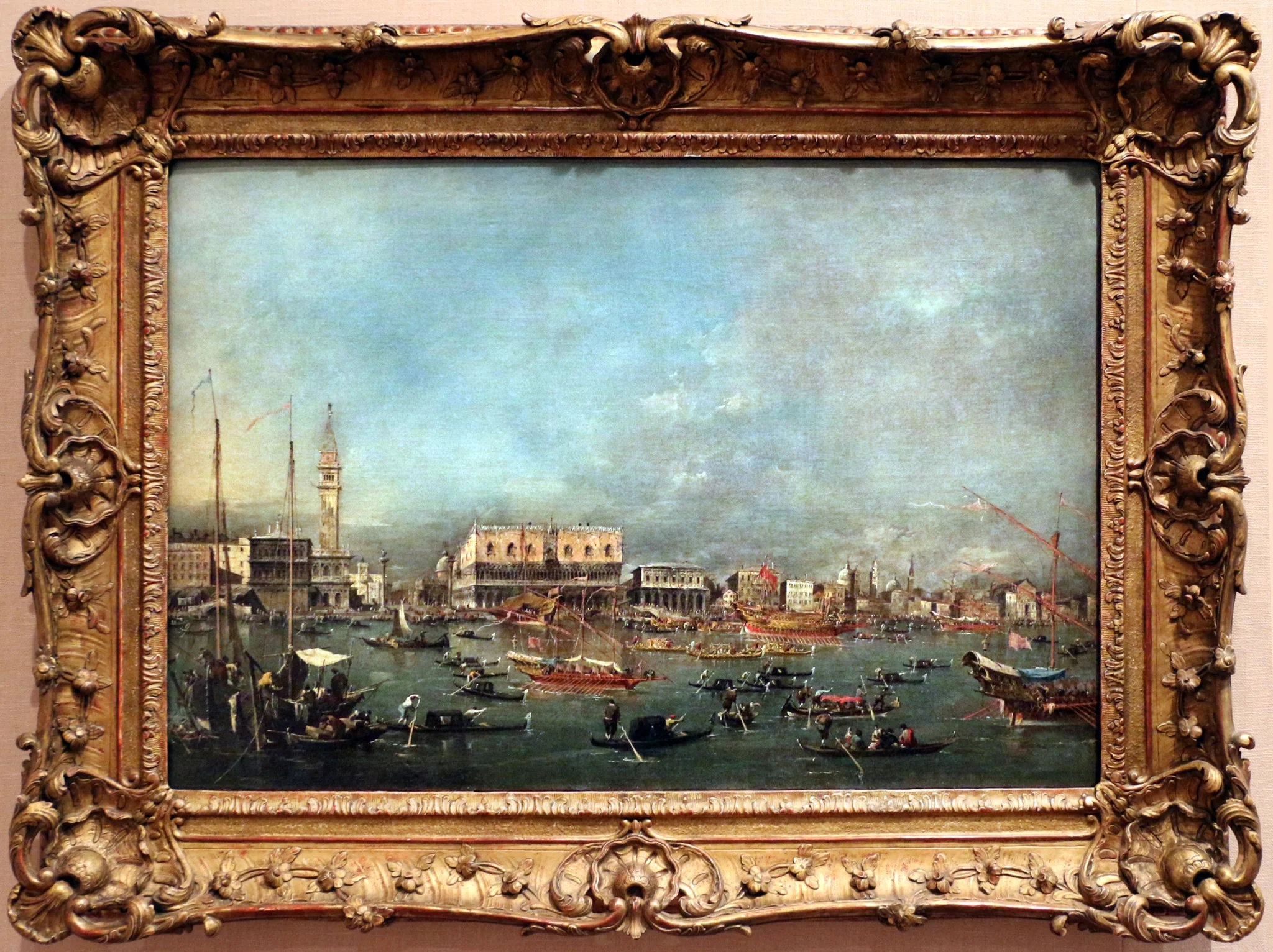 Partida do Bucentauro, by Francesco Guardi, unspecified, 1765