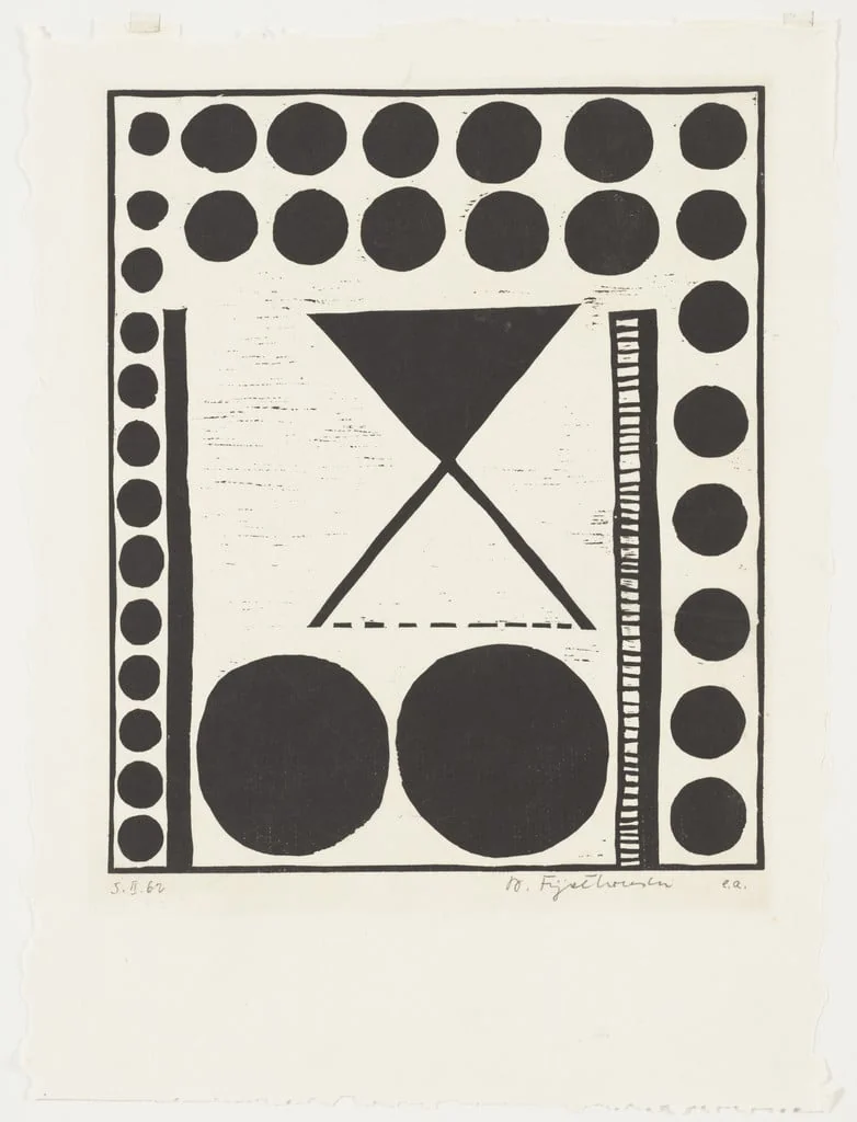 Untitled, by Stanislaw Fijalkowski, 1962
