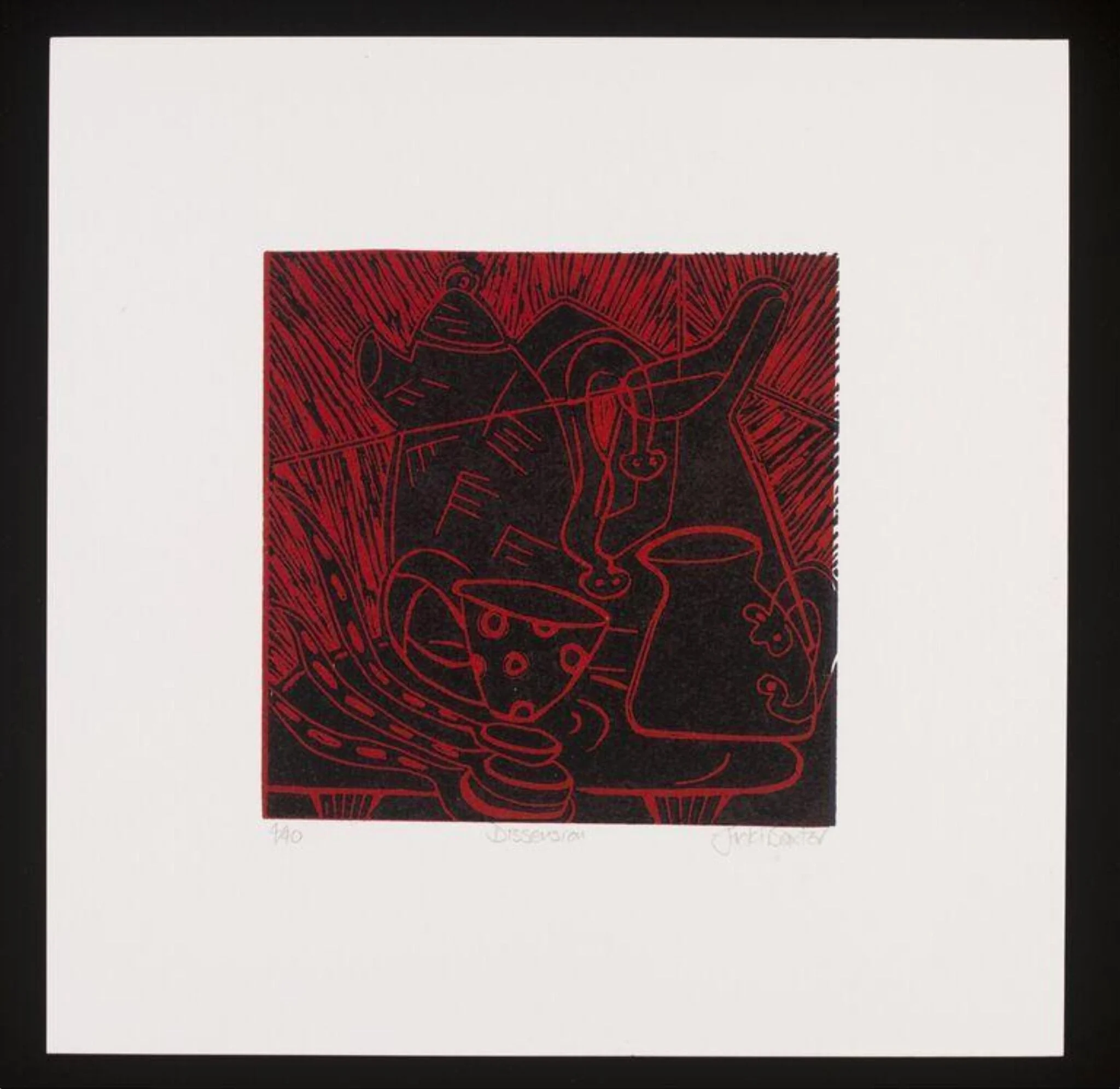 Dissension, by Jacki Baxter, 2008