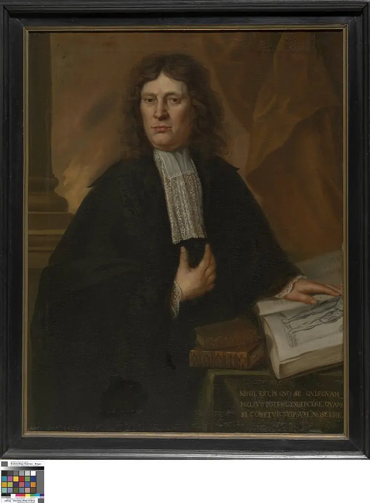 Portret van Christophorus Omaar