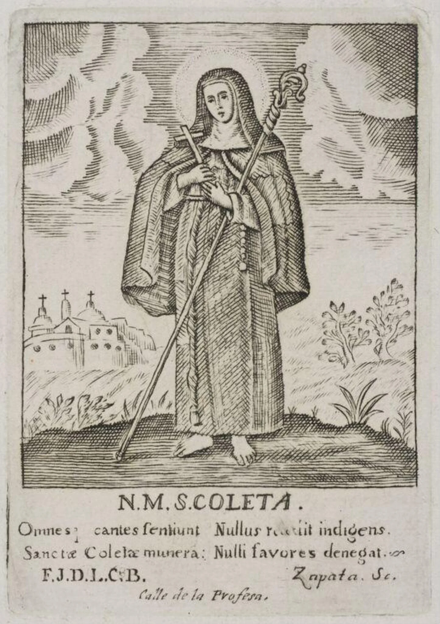 Untitled, by Salvador Zapata, 1798