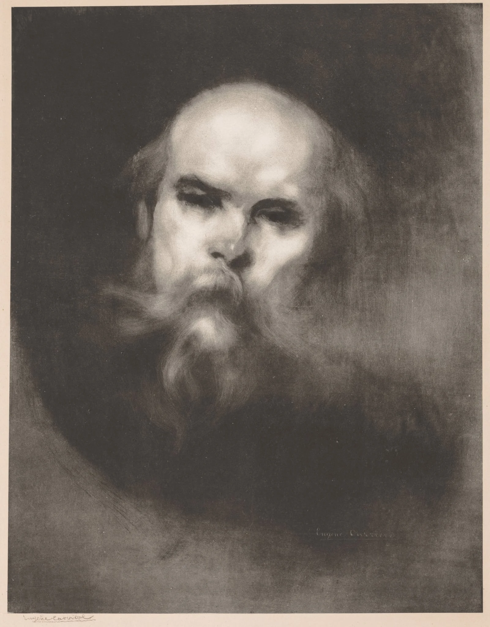 Paul Verlaine, by Eugène Carrière, 1896