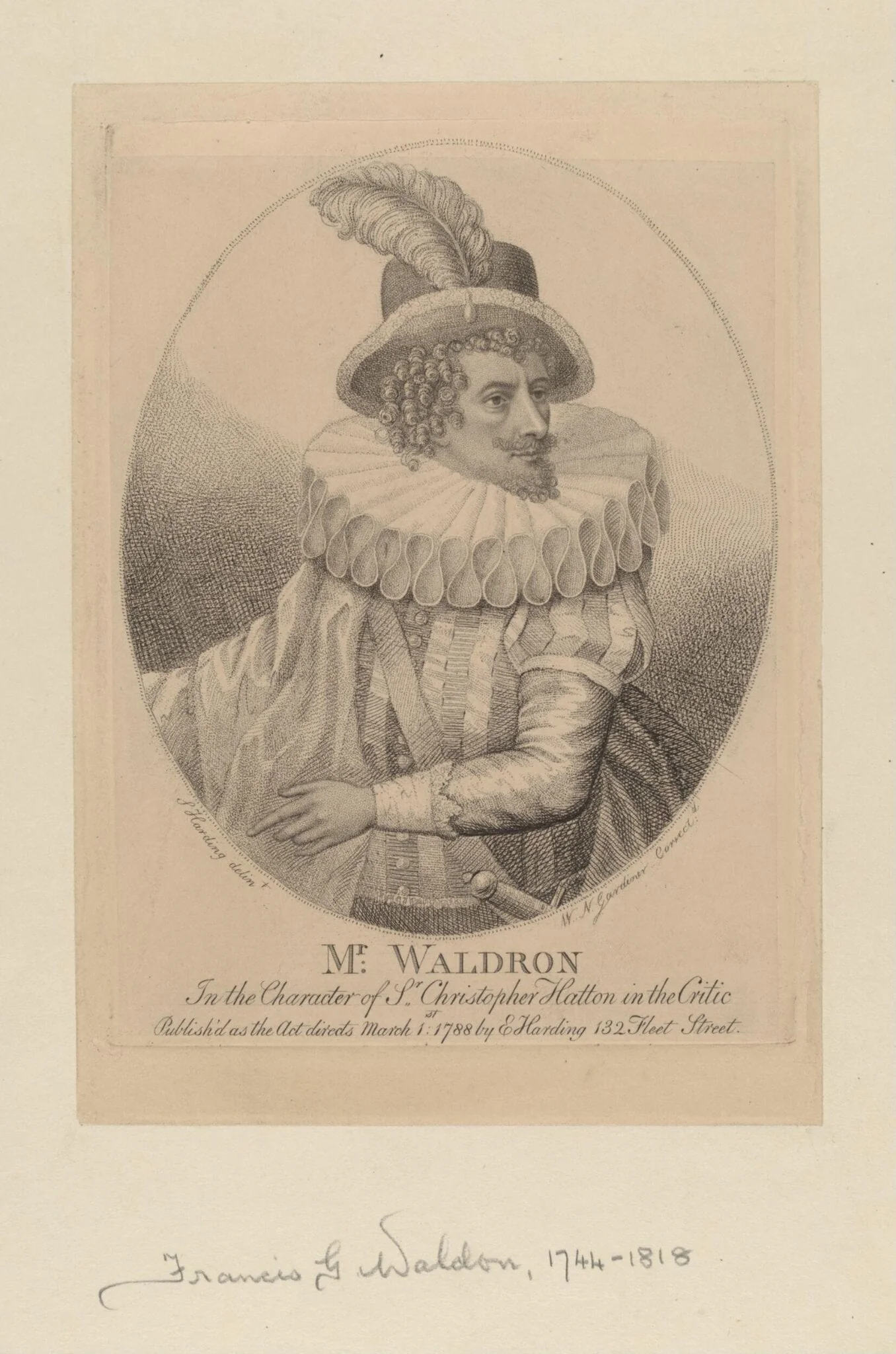 H Beard Print Collection, by S. Harding, 1