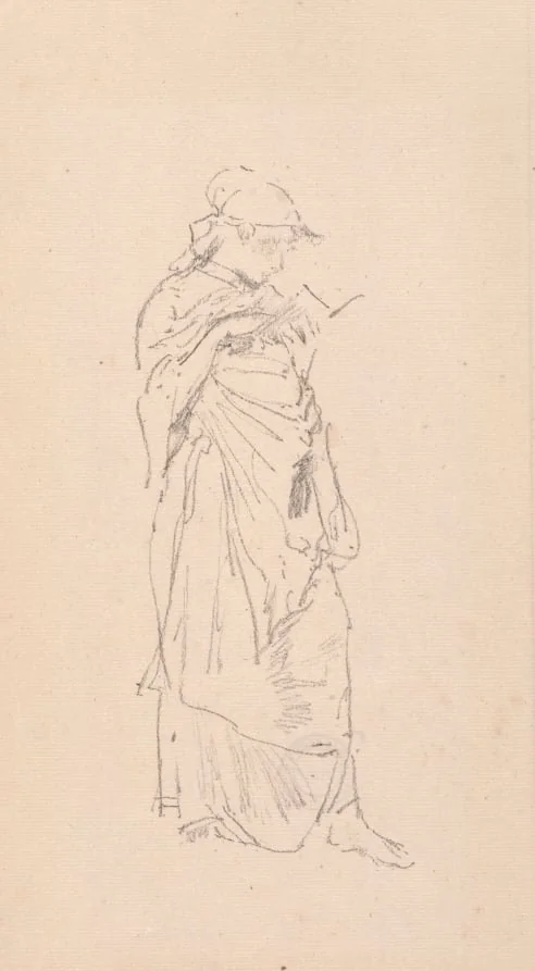 The Novel - Girl Reading, by James McNeill Whistler, 1890