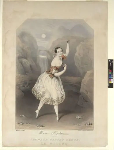 Marie Taglioni (facsimile signature)