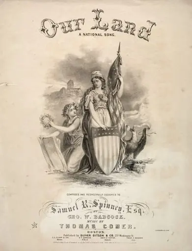 Our Land - Sheet Music Cover
