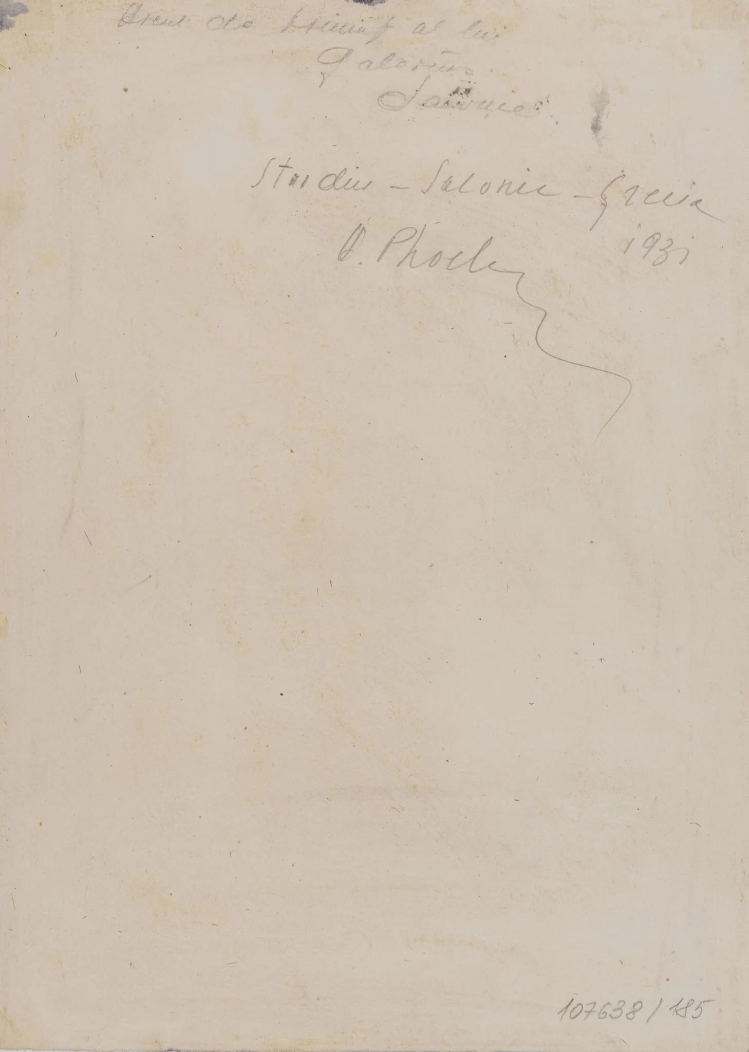 ARCUL LUI GALERIUS, by Alexandru Phoebus, unspecified, 1931
