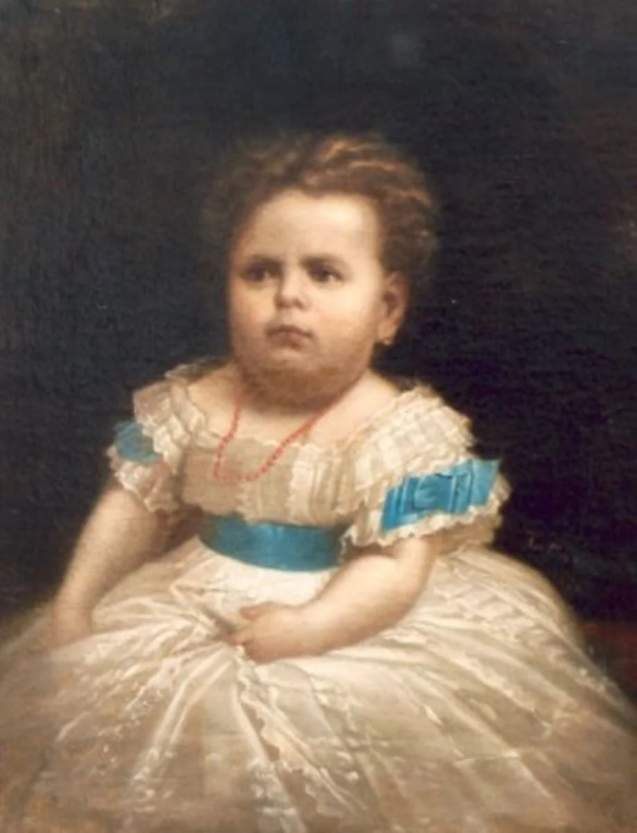 Marioara, fiica pictorului, by Gheorghe Tattarescu, unspecified, 1876