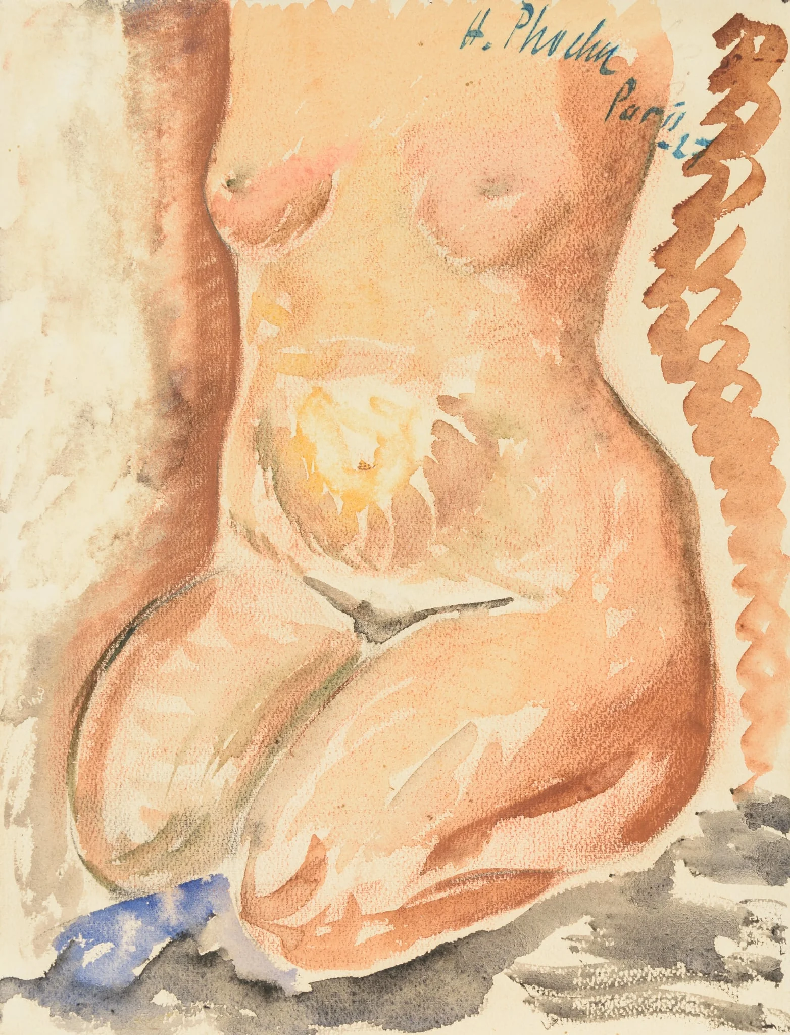 STUDIU DE NUD – TORS