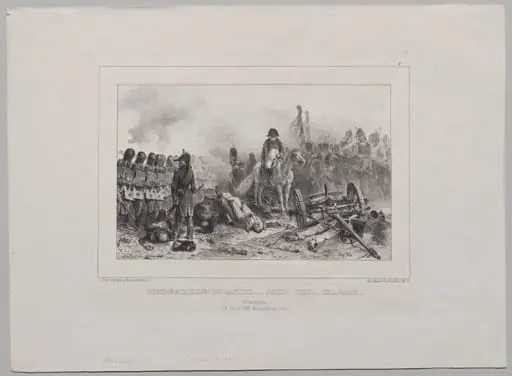 Lithographic Album of 1837: Half-Battalion at Left…Aim!...Fire!...Load