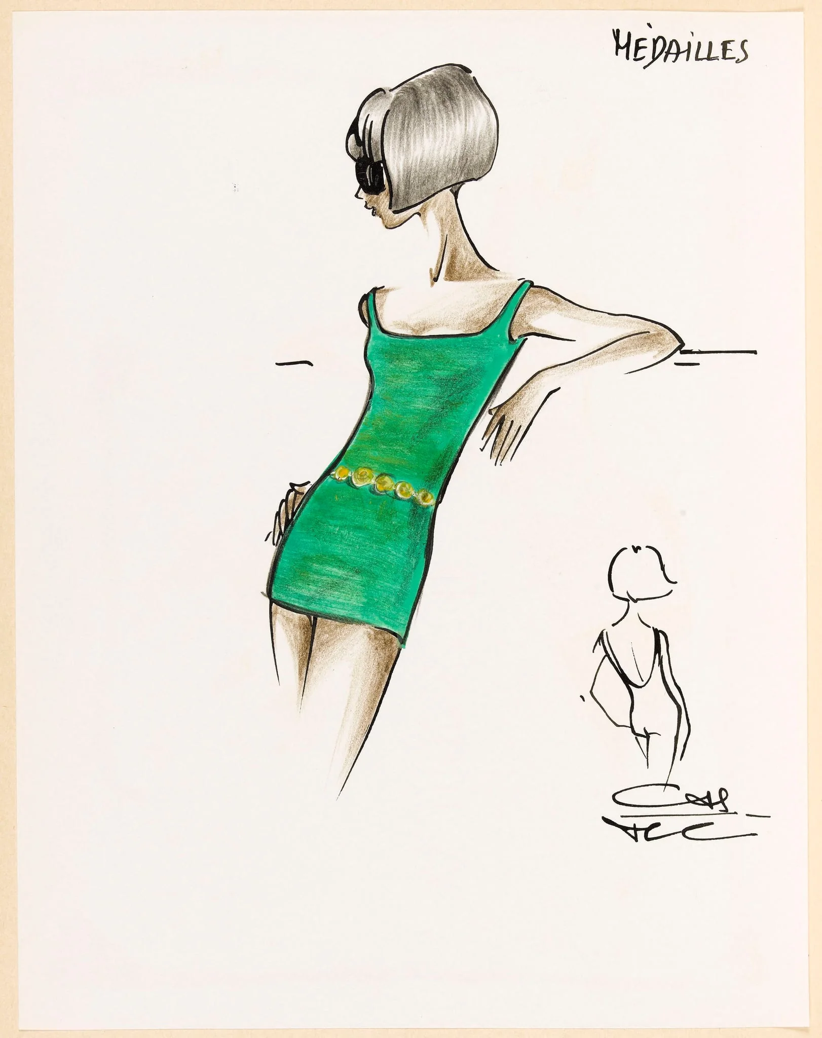 Médailles, by Marie-Louise Carven, 1964