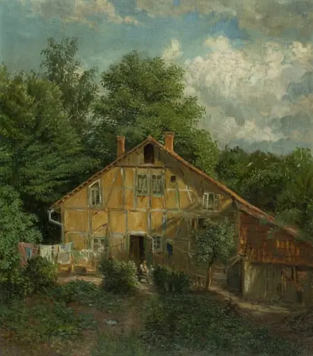 Göttinger Vorstadthaus um 1880