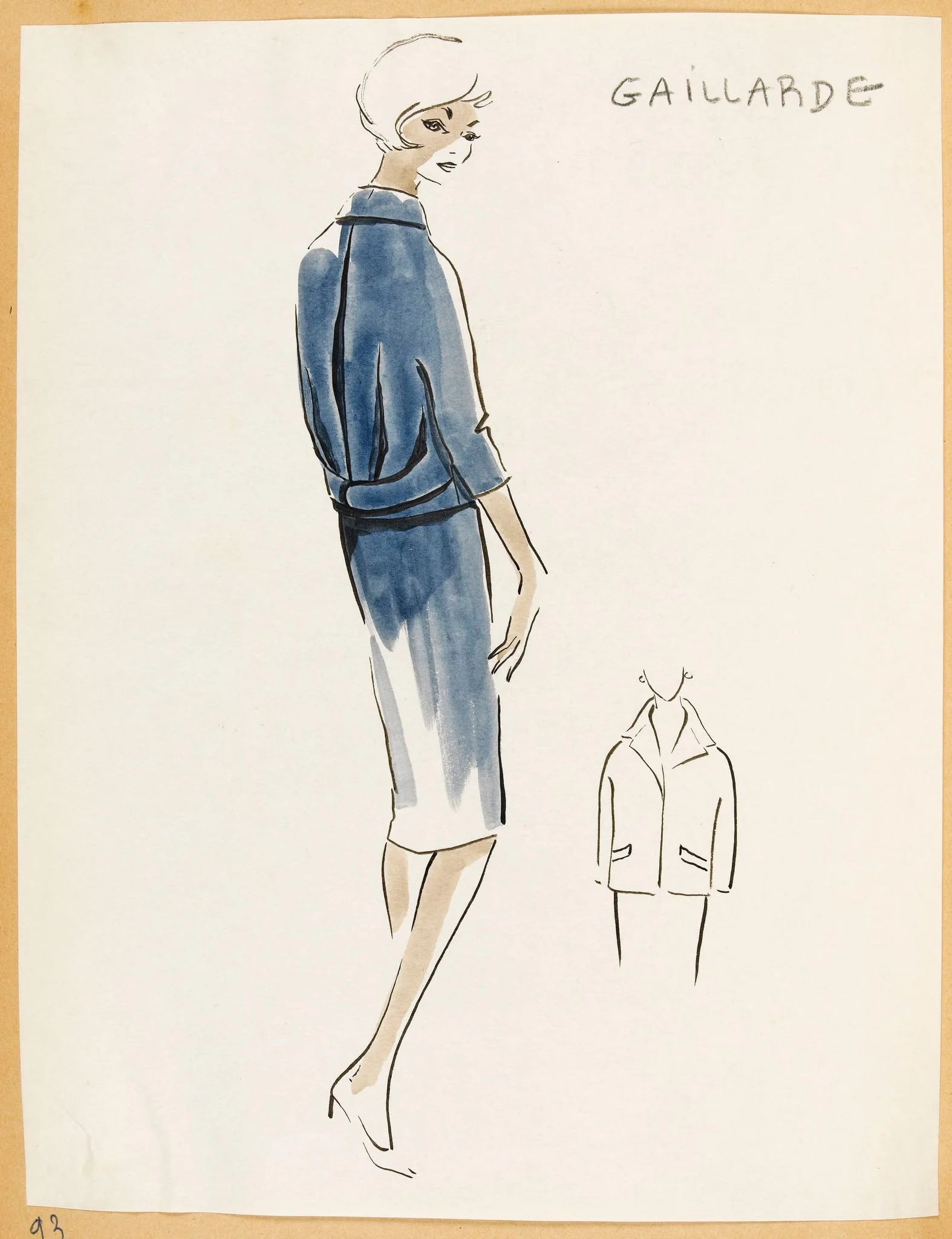 Gaillarde, by Carven, 1957