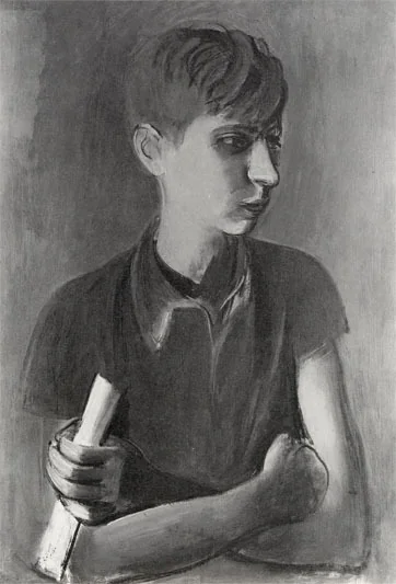 Bildnis Basil, by Rudolf Levy, oil, 1937