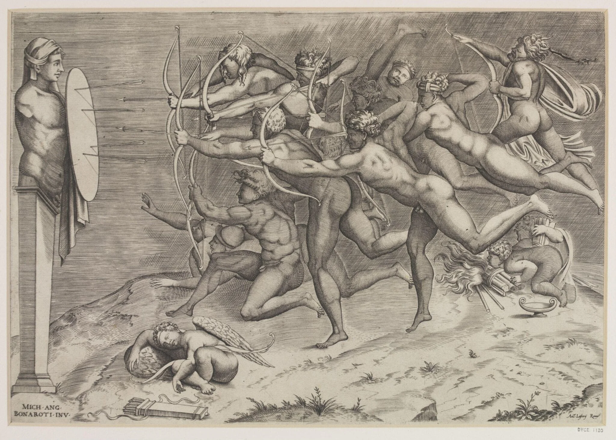The Archers, by Michelangelo, 1550