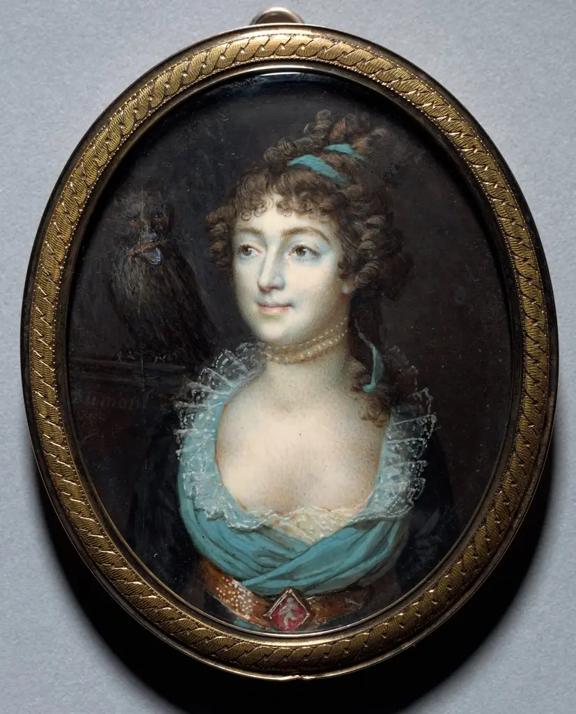 Portrait of Mademoiselle Marie-Anne Adelaide Le Normand