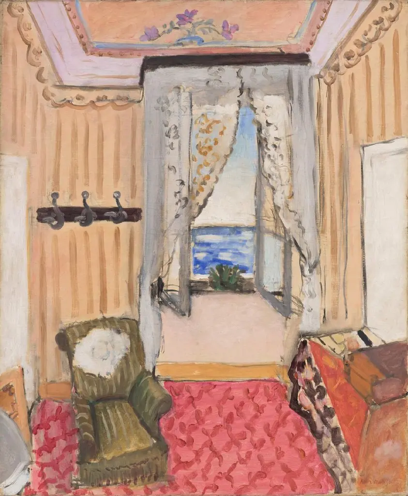 Interior at Nice (Room at the Beau Rivage)