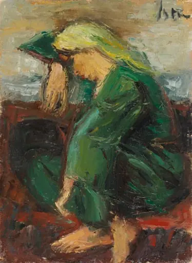 Odaliscă pe gânduri (Paulina)